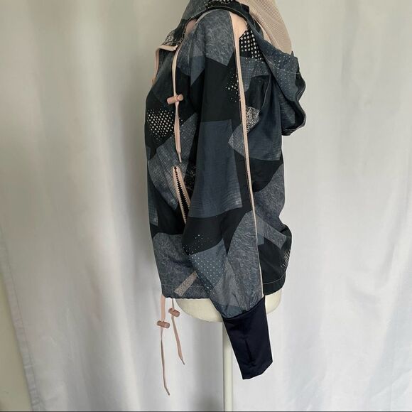 ZYIA Active Bomber Jacket Navy/Pink Size XS - Picture 2 of 13